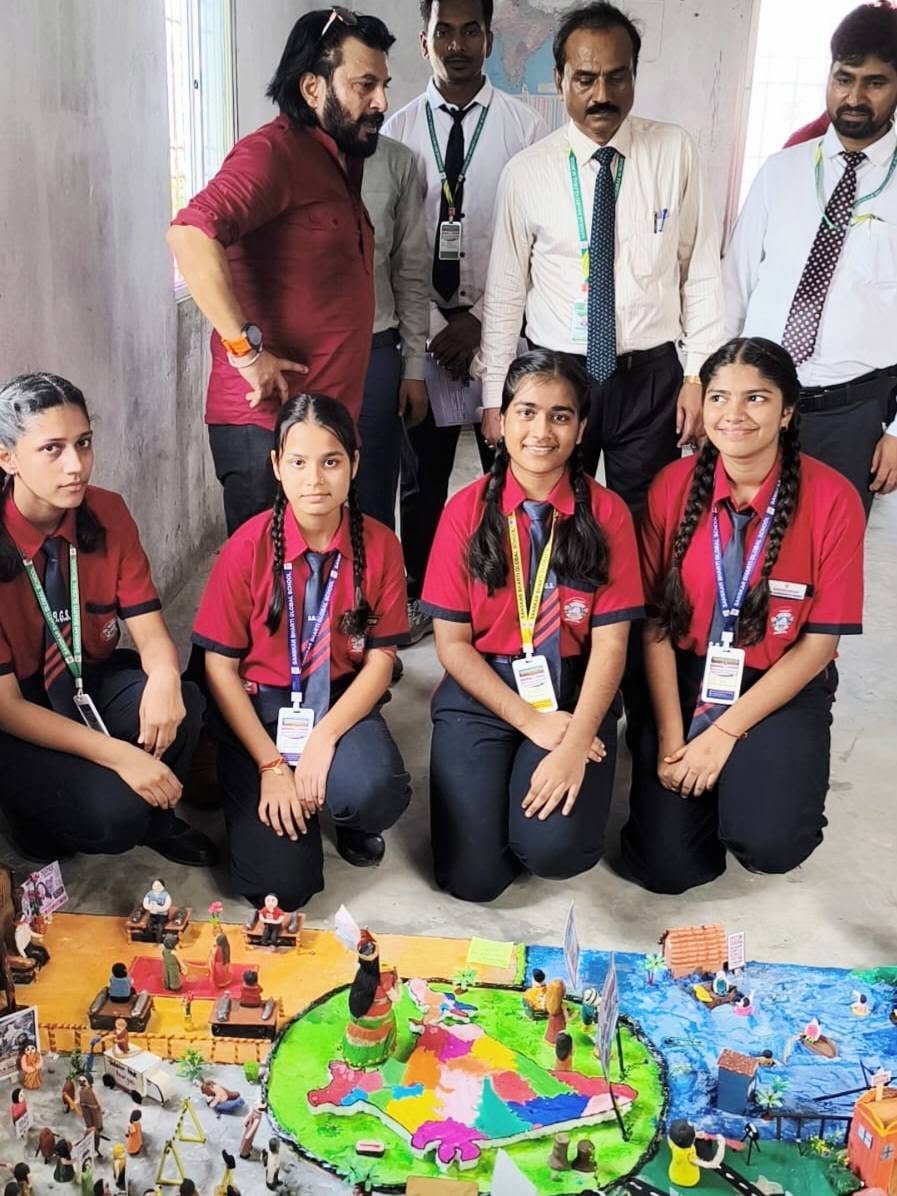 Sanskar Bharti Global School Science, Art & Craft Exhibition Cum Workshop is an experiential learning event