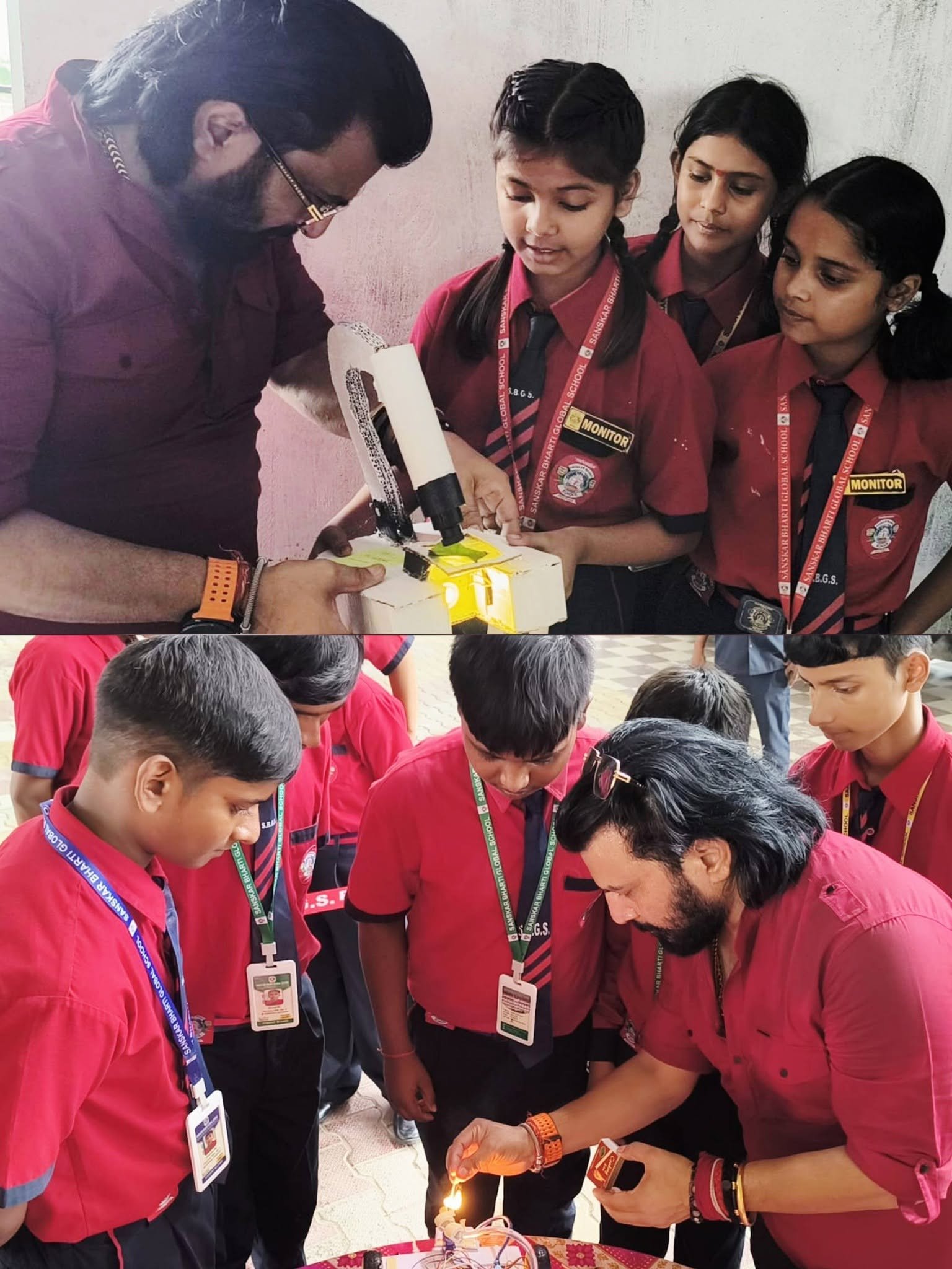 Sanskar Bharti Global School Science, Art & Craft Exhibition Cum Workshop is an experiential learning event